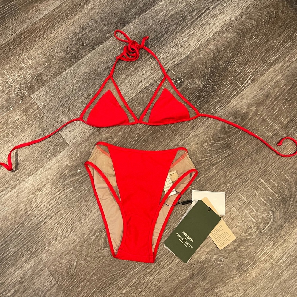 Cult Gaia swimsuit by Adriana Degreas